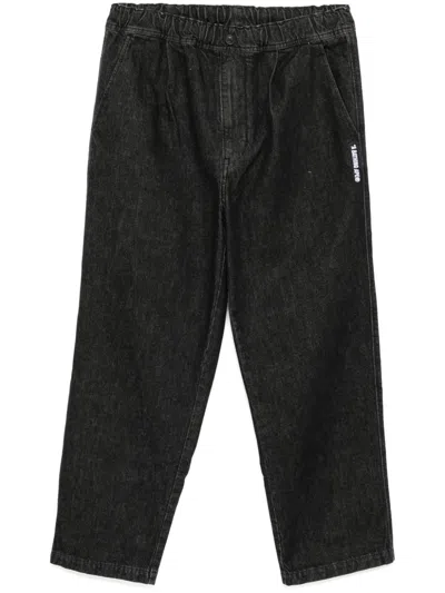 A Bathing Ape Pleated Jeans In Black