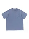 A Bathing Ape Pocket-detail Cotton T-shirt In Blue