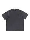A Bathing Ape Pocket-detail T-shirt In Gray