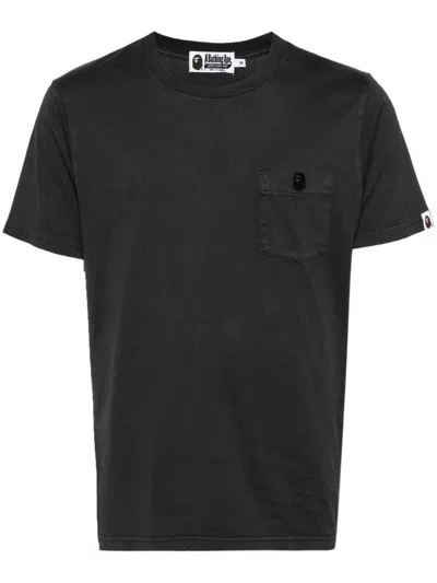 A Bathing Ape Pocket T-shirt In Black