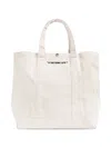 A Bathing Ape Printed Tote Bag In White