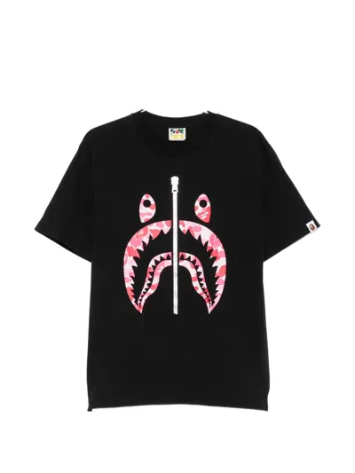 A BATHING APE PRINTED T-SHIRT