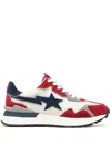 A Bathing Ape Road Sta Express Sneakers In Red