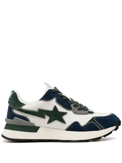 A Bathing Ape Roadsta Express #2 Sneakers In White