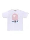 A Bathing Ape Sakura T-shirt In White
