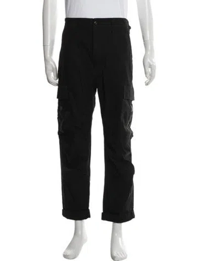Pre-owned A Bathing Ape Shark Cargo Pants In Black