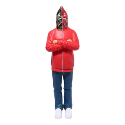 A Bathing Ape Shark Figure 'red'