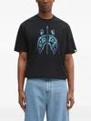 A Bathing Ape Shark Graphic-print T-shirt In Black