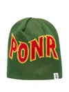 A Bathing Ape Shark-head Knit Hat In Green