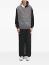 A Bathing Ape Shark-pattern Zip-up Hoodie In Gray