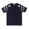 A Bathing Ape Shark Printing Short Sleeve Tee 'black'