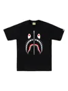 A Bathing Ape Shark T-shirt In Black