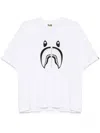 A Bathing Ape T-shirt Mit Haimotiv In Weiss