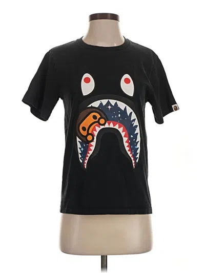 Pre-owned A Bathing Ape Short Sleeve T-shirt In Black