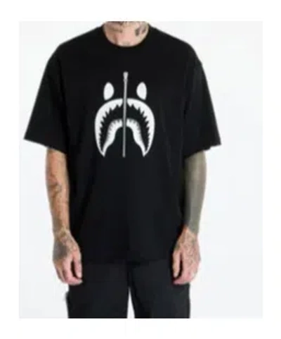 A Bathing Ape Short-sleeved Crew Neck T-shirt In Black