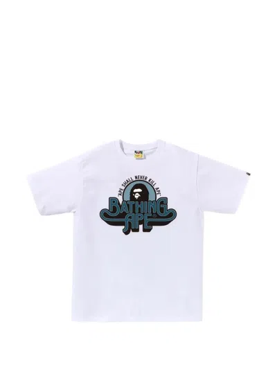 A Bathing Ape Short-sleeves T-shirt In Multi