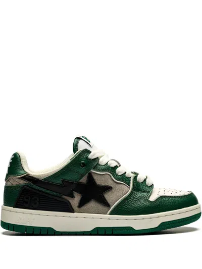 A Bathing Ape Sk8 Sta #1 Sneakers In Green