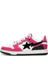 A Bathing Ape Sk8 Sta #2 Sneakers In Pink