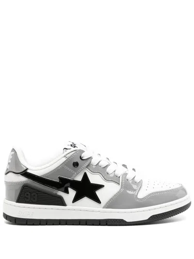 A Bathing Ape Sk8 Sta #2 M2 Sneakers In Grau