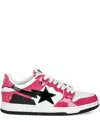 A Bathing Ape Sk8 Sta #2 Sneakers In Pink