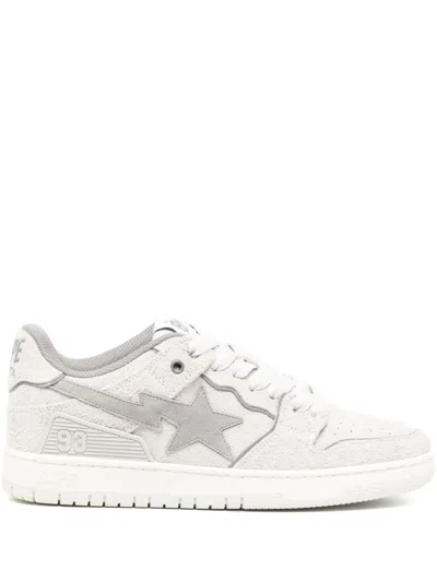A Bathing Ape Sk8 Sta #3 M2 Sneakers In Grey