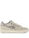 A Bathing Ape Sk8 Sta 3 Sneakers In Neutral
