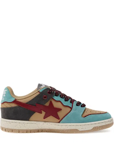 A Bathing Ape Sk8 Sta #4 Sneakers In Multi