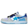 A Bathing Ape Sk8 Sta 'grey Blue' In Multi