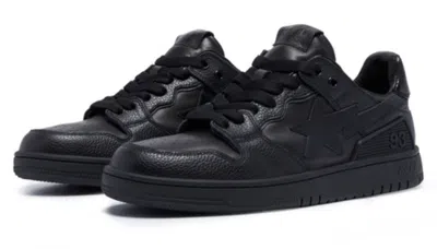 Pre-owned A Bathing Ape Sneakers Bape Sk8 Sta 3 M 1i70191010 Men's Us 7-13 From Japan In Black