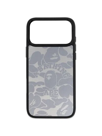 A Bathing Ape Solid Camo Iphone 17 Pro Max Case In Black