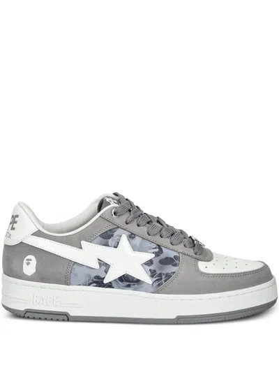 A Bathing Ape Sta #1 M2 Sneakers In Gray