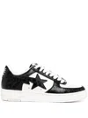 A Bathing Ape Bape Sta Star-patch Sneakers In Schwarz
