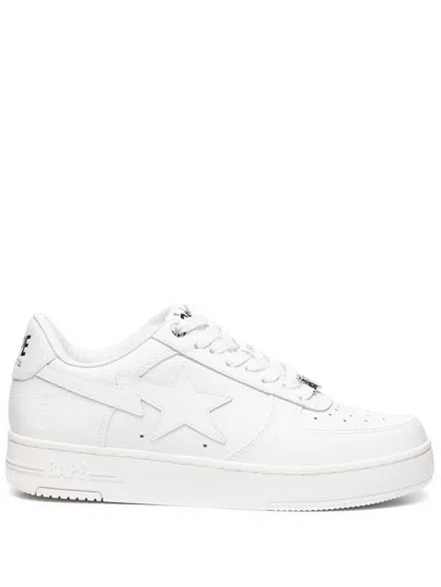 A Bathing Ape Sta #3 M2 Sneakers In White