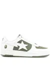 A Bathing Ape Sta #6 Sneakers In Weiss