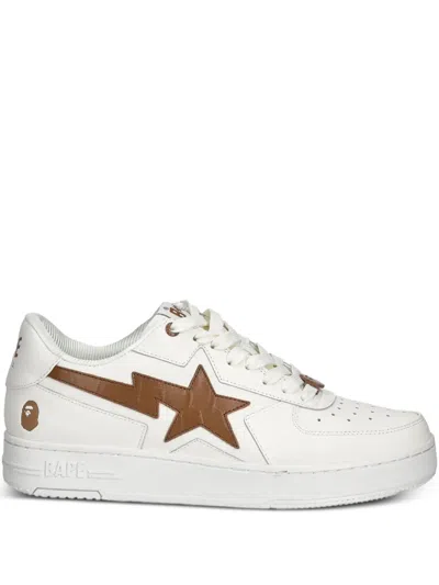 A Bathing Ape Sta Icon #1 M2 Sneakers In White