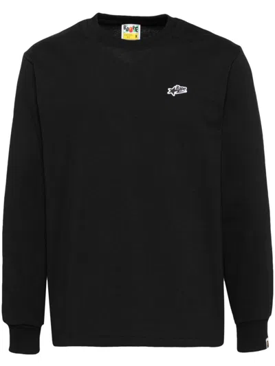 A Bathing Ape Sta One Point T-shirt In Black
