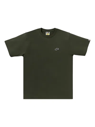 A Bathing Ape Sta One Point T-shirt In Green
