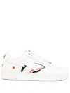 A Bathing Ape Sta Shark M2 Sneakers In White