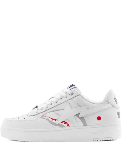 A Bathing Ape Sta™ Sharkreappears Sneakers In White