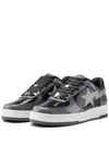 A Bathing Ape Sta Sneakers In Grey