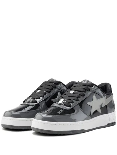 A Bathing Ape Sta Sneakers In Grey