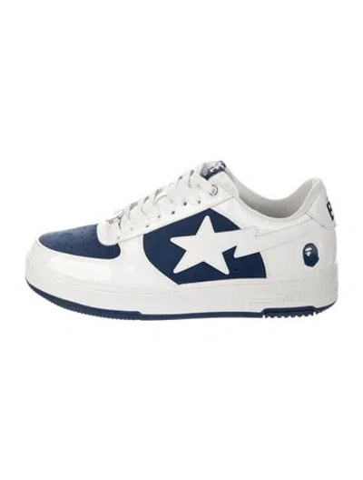 Pre-owned A Bathing Ape Sta Sneakers In White