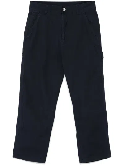 A Bathing Ape Sta Work Trousers In Blue