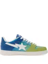 A Bathing Ape Star-embellished Ombre Sneakers