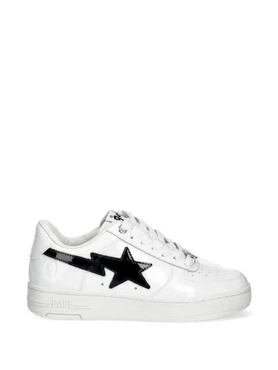 A Bathing Ape Star-embellishment Sneakers In Multi