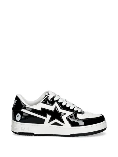 A Bathing Ape Star-embellishment Sneakers In Multi