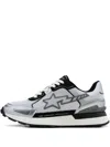 A Bathing Ape Star-lightning Low-tops In Gray