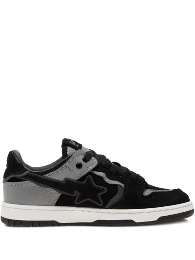 A Bathing Ape Star-patch Sneakers
