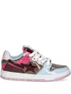A Bathing Ape Star-patch Sneakers In Multi
