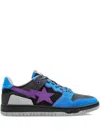 A Bathing Ape Star-patch Sneakers In Multi